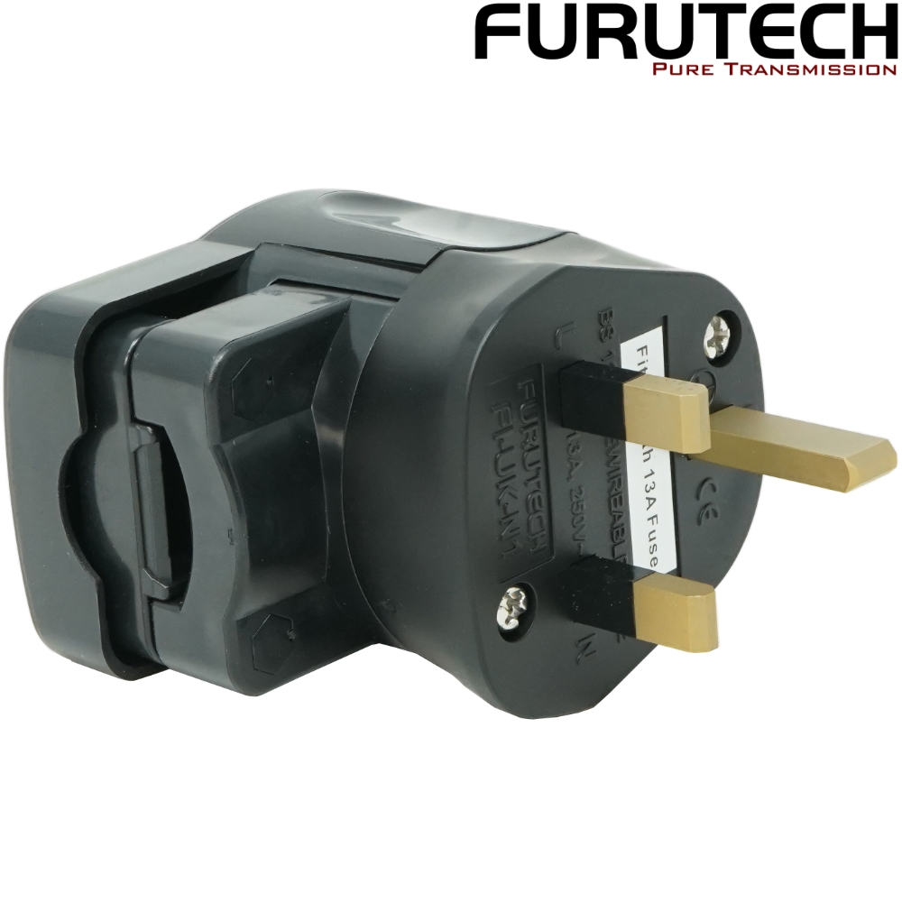 Furutech FI-UK1363-N1 Copper Angled UK Mains Connector