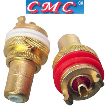 CMC-805-2.5-F-G gold plated RCA sockets