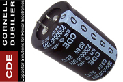 Cornell Dubilier Electrolytic Capacitors