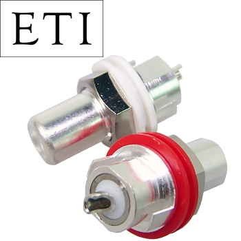 ETI-Research Silver Phono Pod RCA Socket