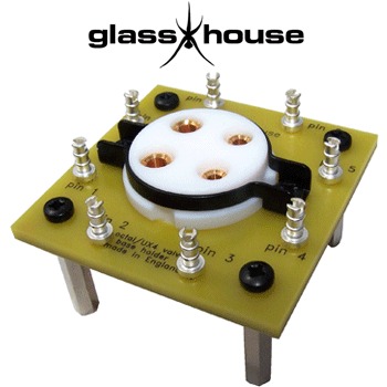 Glasshouse Octal/UX4 valve holder board