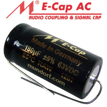 Mundorf ECap AC Bipolar Capacitors