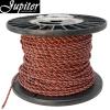 C2001: Jupiter DUAL AWG12, tinned multistrand copper in lacquered cotton insulated wire - Red/Black (1m)
