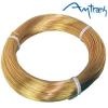 Amtrans OFC gold plated wire, 0.5mm dia, with PFC sleeving (1m)