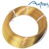 Amtrans OFC gold plated wire, 0.7mm dia, with PFA sleeving (1m)