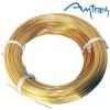 Amtrans OFC gold plated wire, 0.9mm dia, with PFA sleeving (1m)