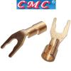 CMC-6005-CUR-G: CMC Copper, Gold-plated double press-type spade
