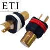 ETI Research FR-TC07 Gold RCA Socket (Pair)