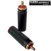 Yarbo High Purity Copper RCA - Black Bodied (Pair)