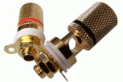 Low Cost Speaker Post, Gold Plated