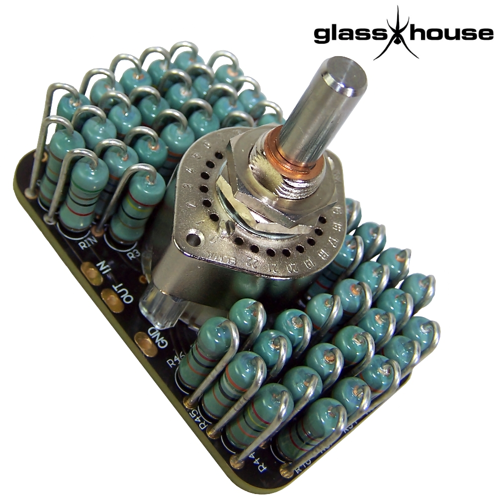 Glasshouse / Elma 1-pole 47-way JUMBO switch / Mono Shunt Stepped Attenuator