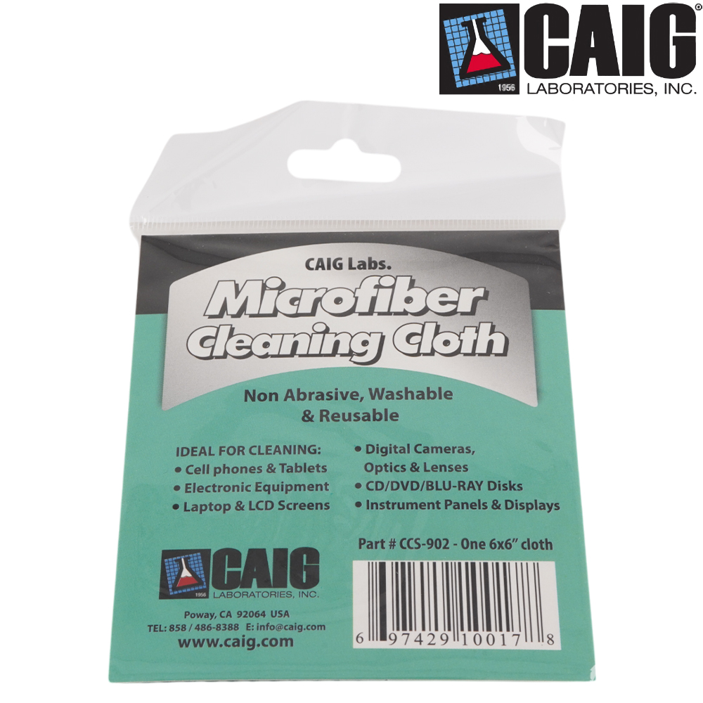 CAIG DeoxIT MicroFibre Cleaning Cloth (1 off)