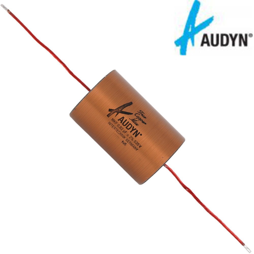 1603025: 0.82uF 630Vdc Audyn True Copper Max Capacitor