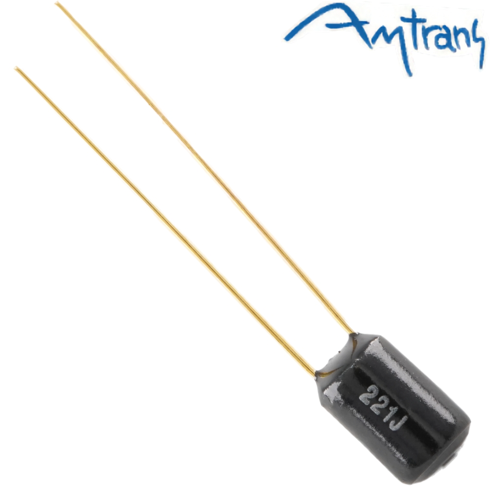 AMCH-221: 220pF 100Vdc Amtrans AMCH Polypropylene capacitor