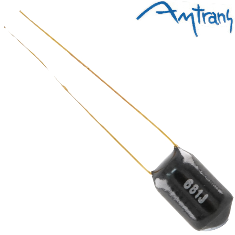 AMCH-681: 680pF 100Vdc Amtrans AMCH Polypropylene capacitor