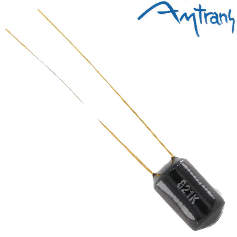 AMCH-821: 820pF 100Vdc Amtrans AMCH Polypropylene capacitor