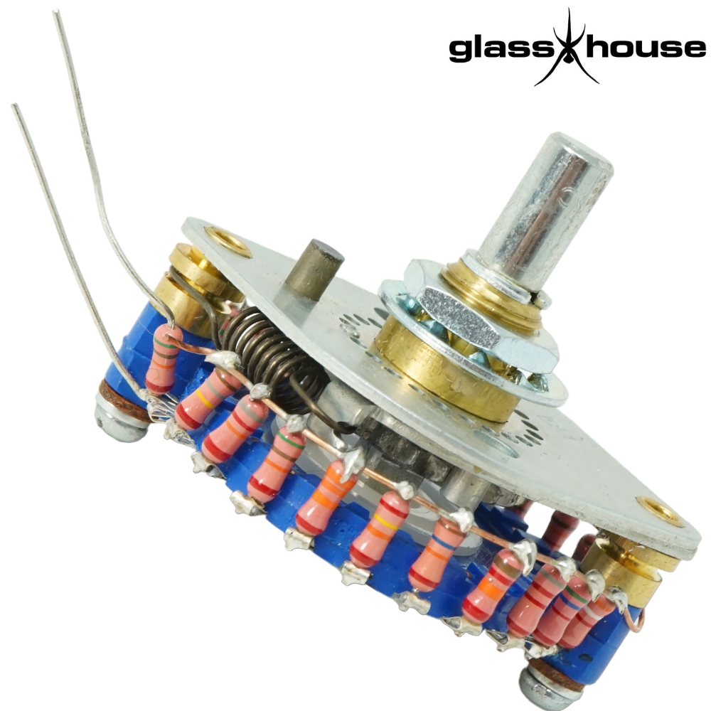 Glasshouse / NOS Audio Note 1-pole 23-way switch / Mono Shunt Stepped Attenuator