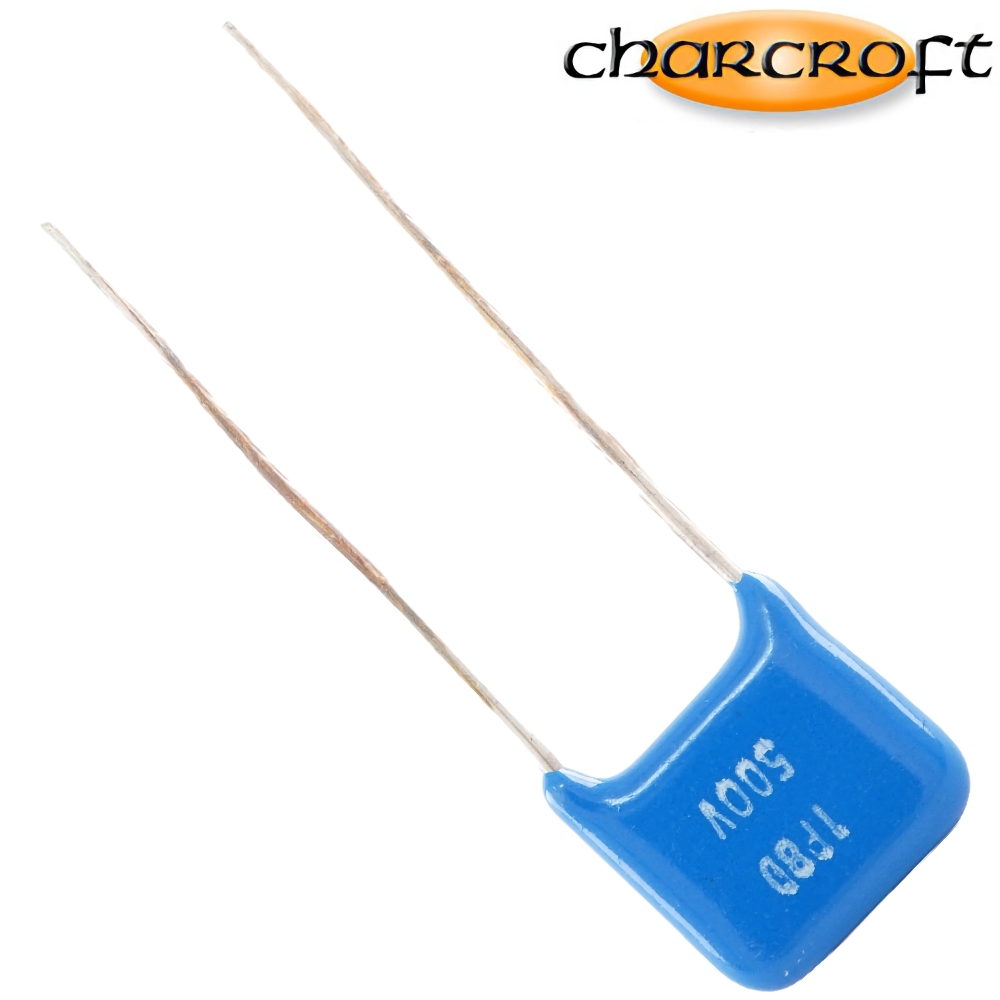 CA1D 1.8PF: 1.8pF 500Vdc Charcroft Audio Silver Mica Capacitor