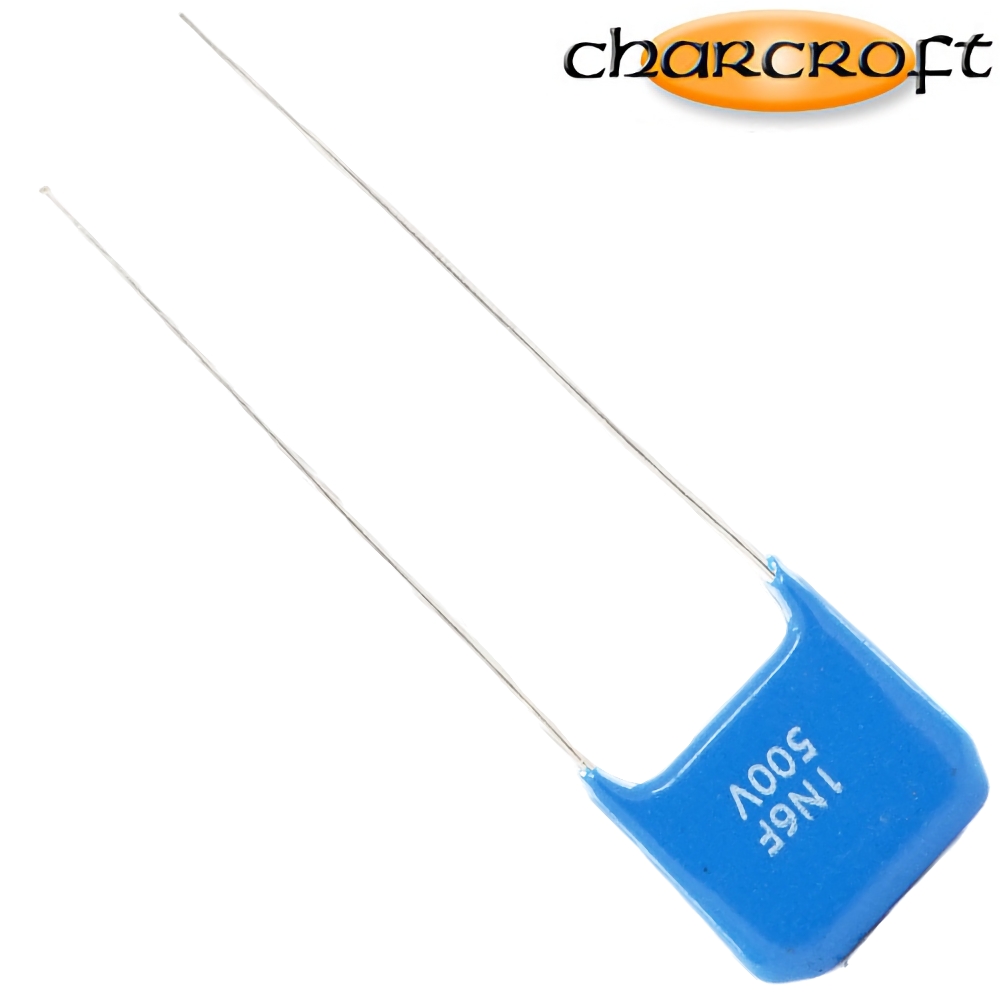 CA1D 1600PF: 1600pF 500Vdc Charcroft Audio Silver Mica Capacitor