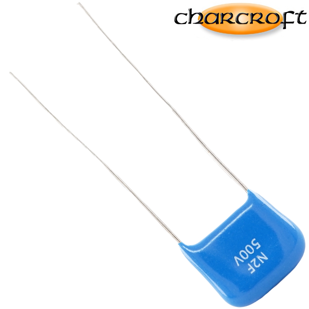 CA1D 200PF: 200pF 500Vdc Charcroft Audio Silver Mica Capacitor