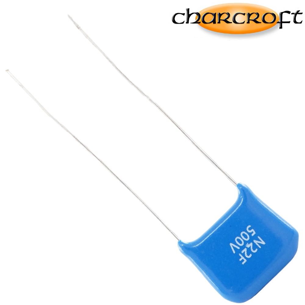 CA1D 220PF: 220pF 500Vdc Charcroft Audio Silver Mica Capacitor