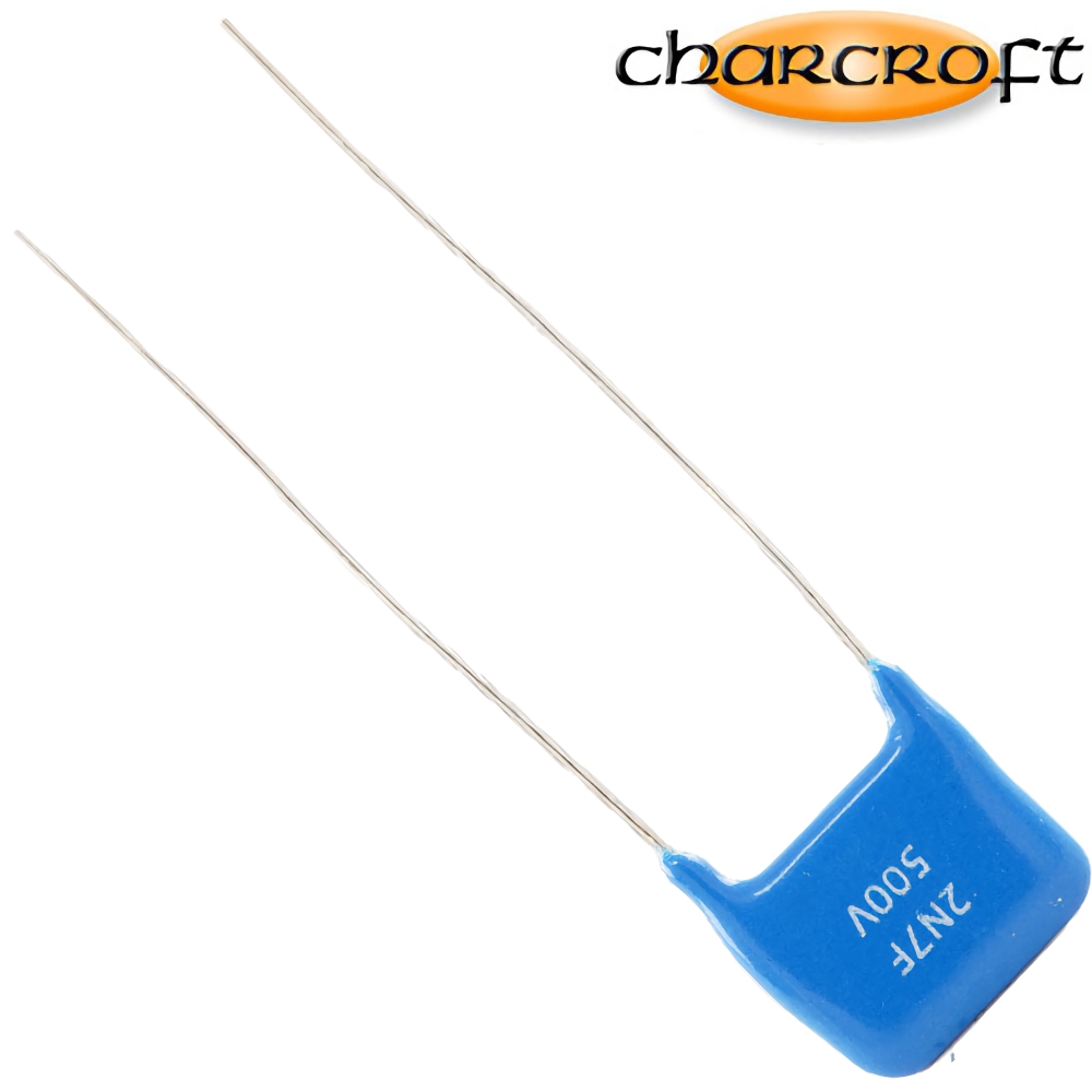 CA1D 2700PF: 2700pF 500Vdc Charcroft Audio Silver Mica Capacitor