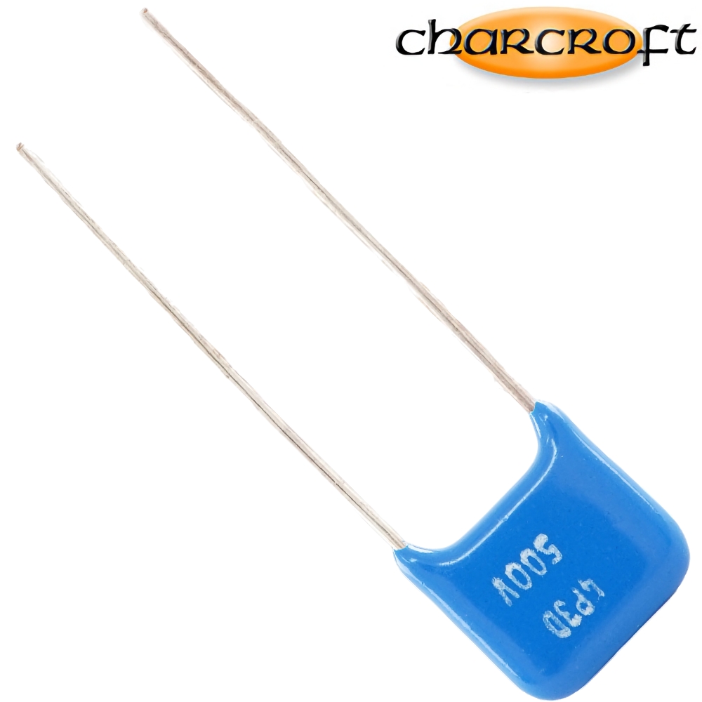 CA1D 4.3PF: 4.3pF 500Vdc Charcroft Audio Silver Mica Capacitor