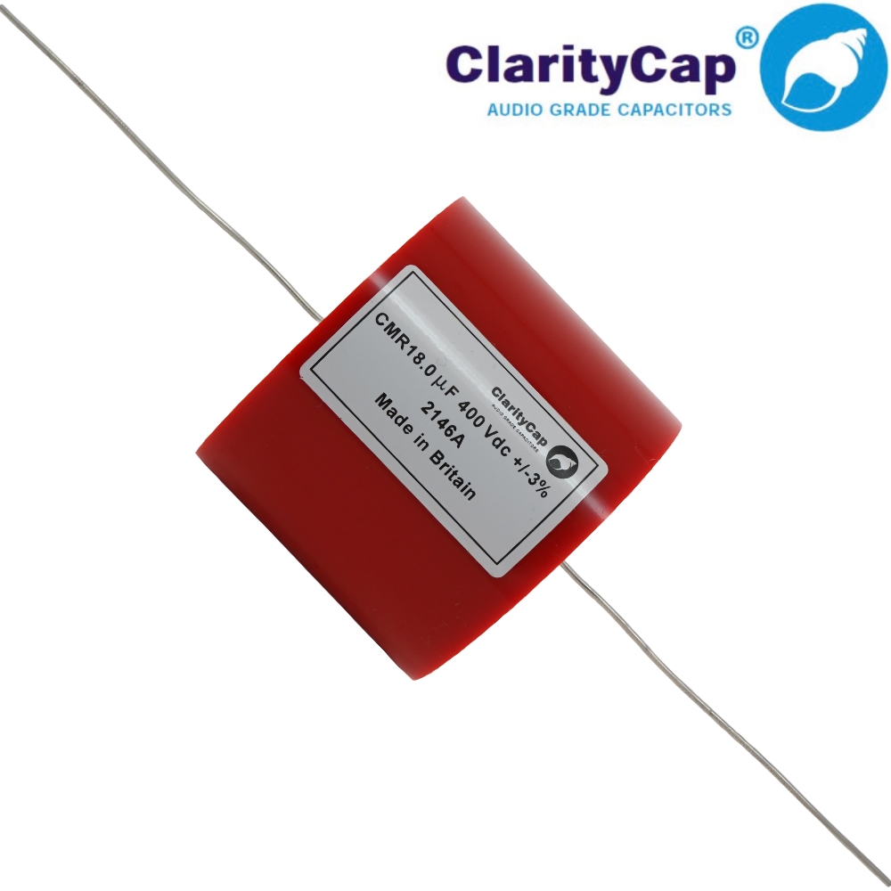 CMR 18UH400V: 18uF 400Vdc ClarityCap CMR Range Polypropylene Capacitor