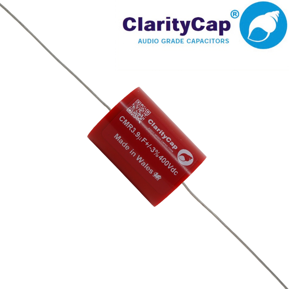 CMR 3U9H400V: 3.9uF 400Vdc ClarityCap CMR Range Polypropylene Capacitor