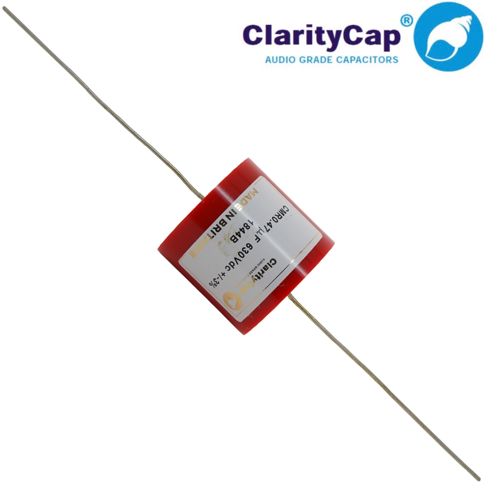 CMR 470NH630V: 0.47uF 630Vdc ClarityCap CMR Range Polypropylene Capacito