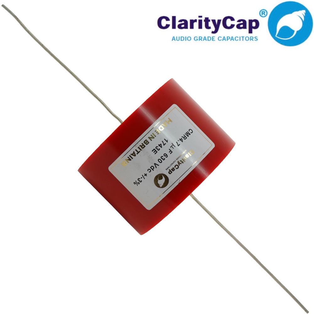 CMR 4U7H630V: 4.7uF 630Vdc ClarityCap CMR Range Polypropylene Capacitor