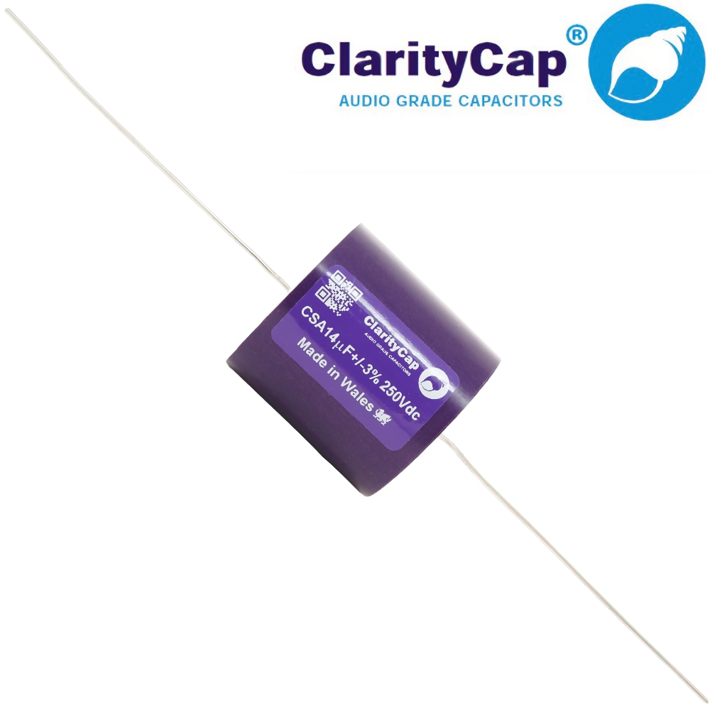 CSA 14UH250V: 14uF 250Vdc ClarityCap CSA Range Polypropylene Capacitor