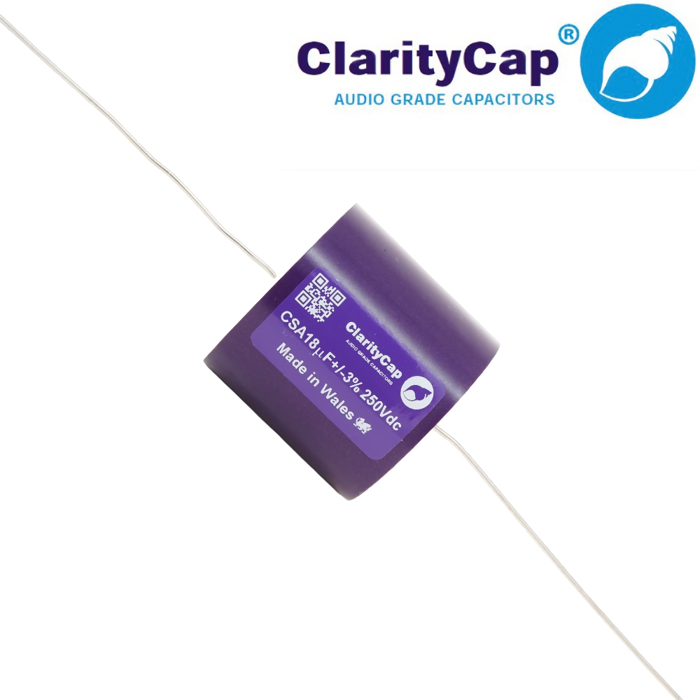 CSA 18UH250V: 18uF 250Vdc ClarityCap CSA Range Polypropylene Capacitor