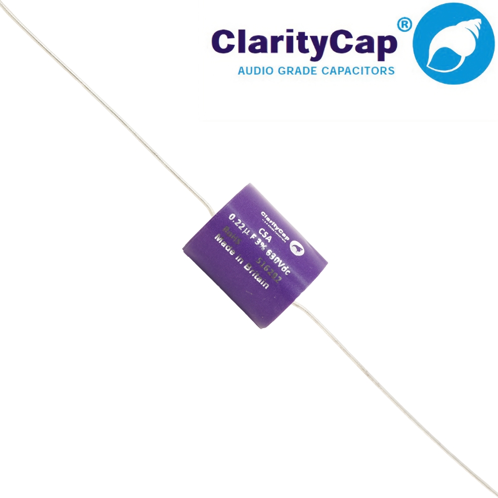 CSA 220NH630V: 0.22uF 630Vdc ClarityCap CSA Range Polypropylene Capacitor