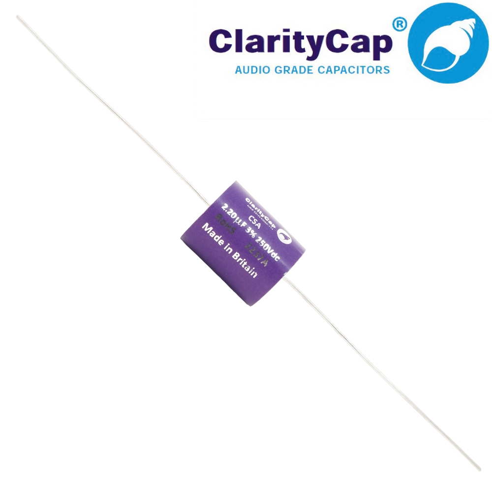 CSA 2U2H250V: 2.2uF 250Vdc ClarityCap CSA Range Polypropylene Capacitor