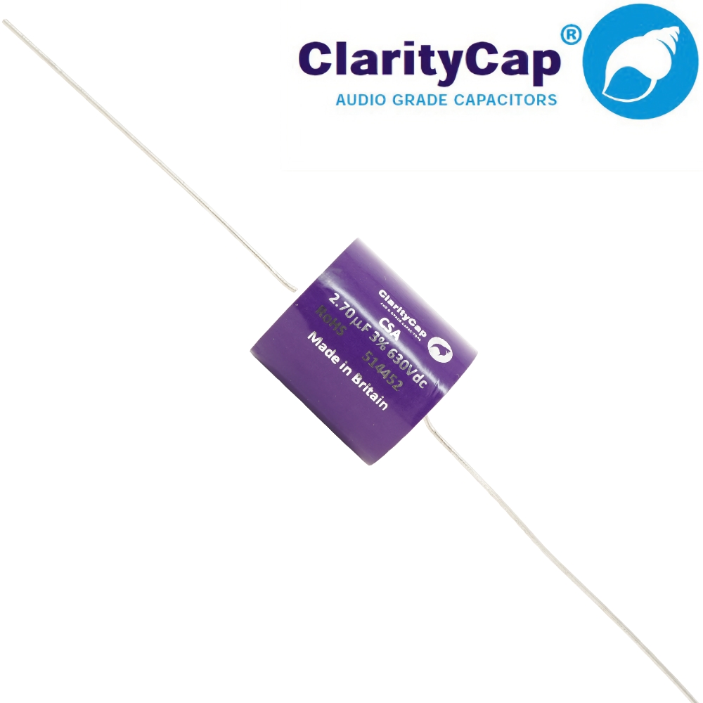 CSA 2U7H630V: 2.7uF 630Vdc ClarityCap CSA Range Polypropylene Capacitor