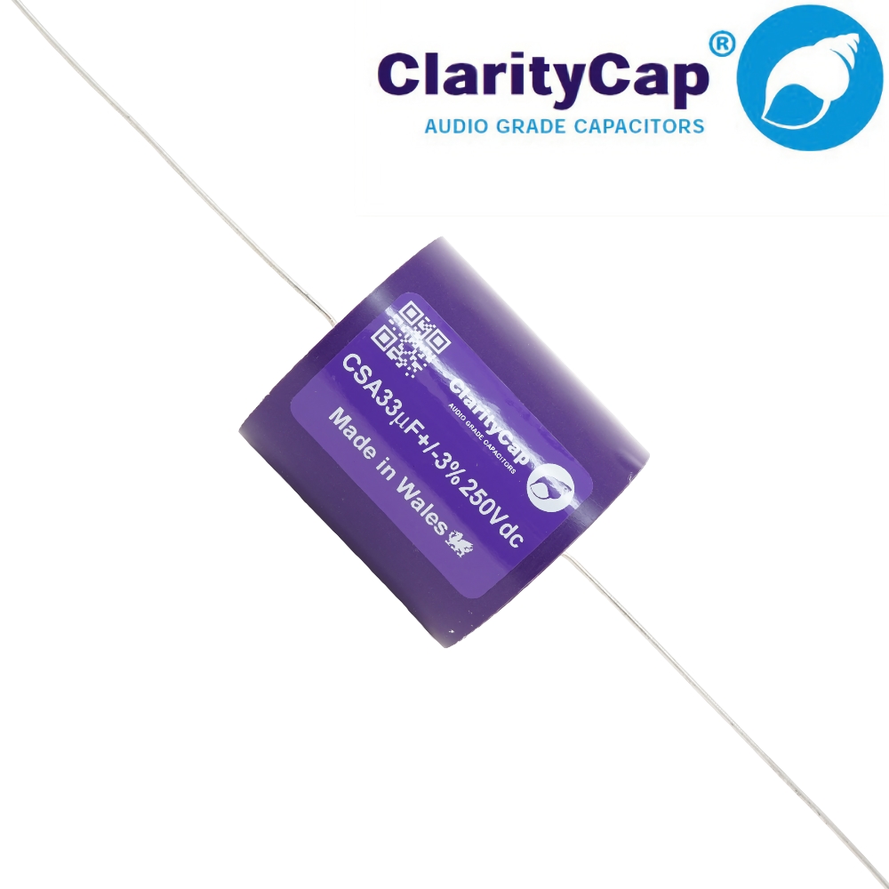 CSA 33UH250V: 33uF 250Vdc ClarityCap CSA Range Polypropylene Capacitor