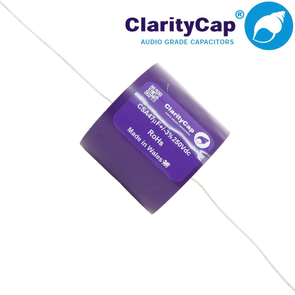 CSA 47UH250V: 47uF 250Vdc ClarityCap CSA Range Polypropylene Capacitor