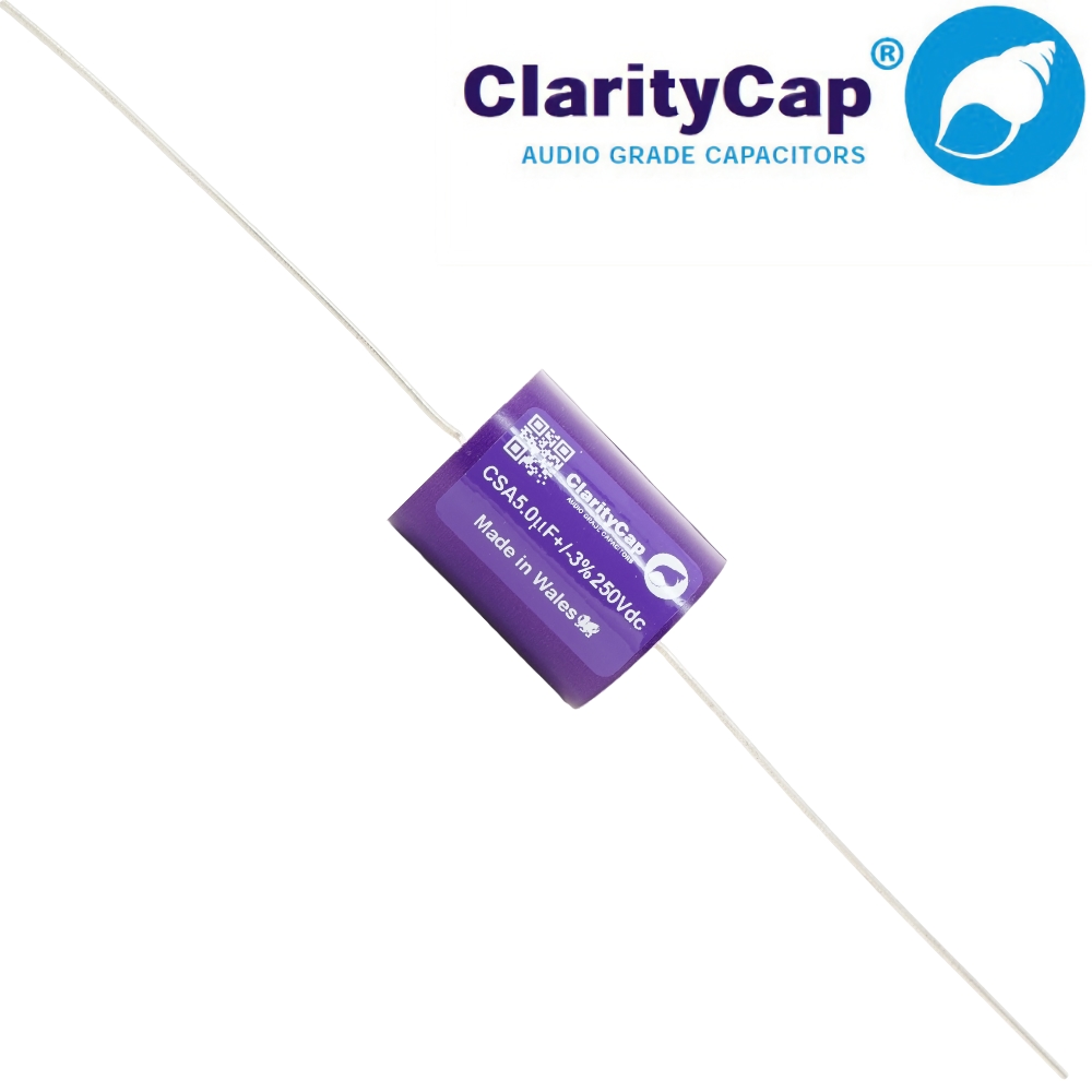 CSA 5UH250V: 5uF 250Vdc ClarityCap CSA Range Polypropylene Capacitor