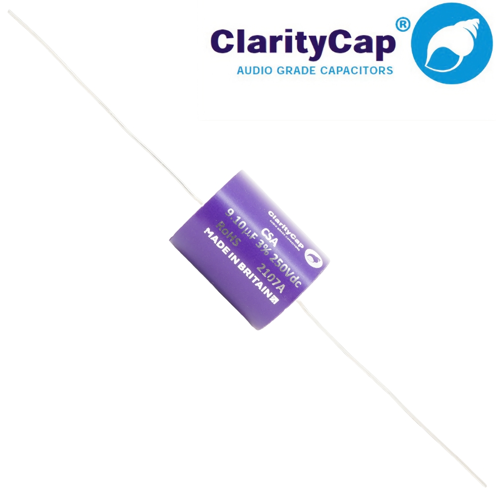 CSA 9U1H250V: 9.1uF 250Vdc ClarityCap CSA Range Polypropylene Capacitor