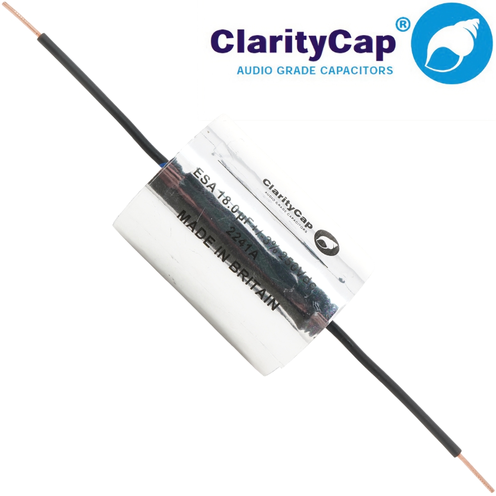 ESA 18UH250V: 18uF 250Vdc Claritycap ESA Range Polypropylene Capacitor