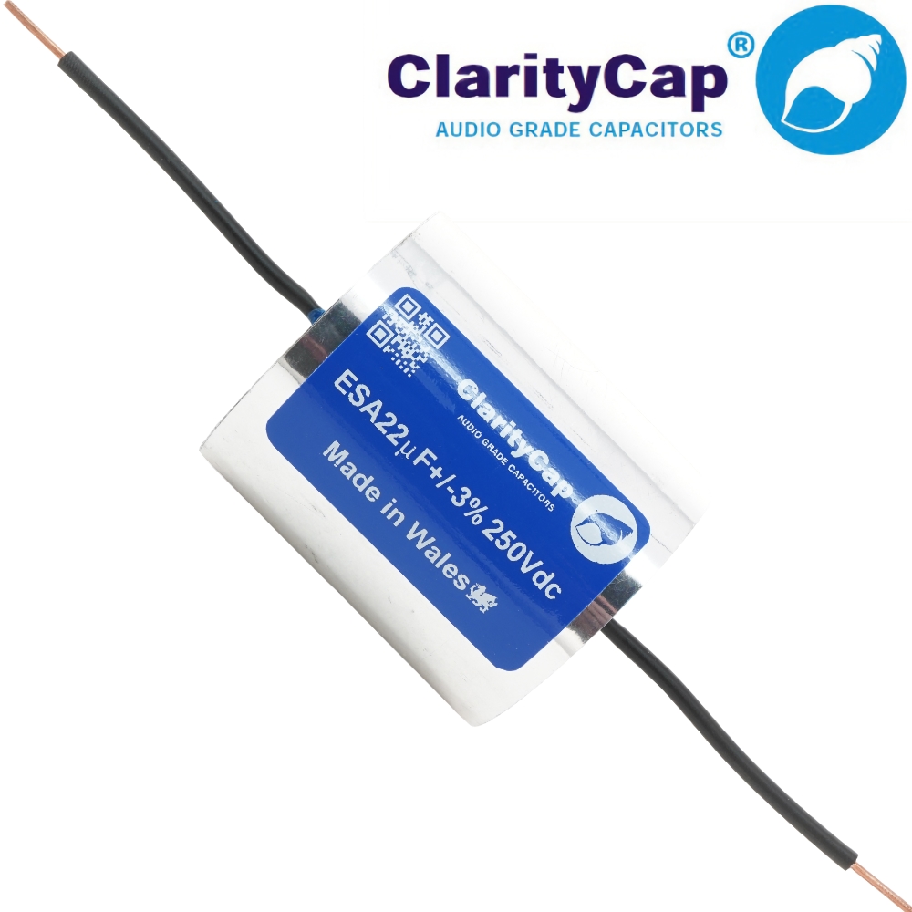 ESA 22UH250V: 22uF 250Vdc Claritycap ESA Range Polypropylene Capacitor