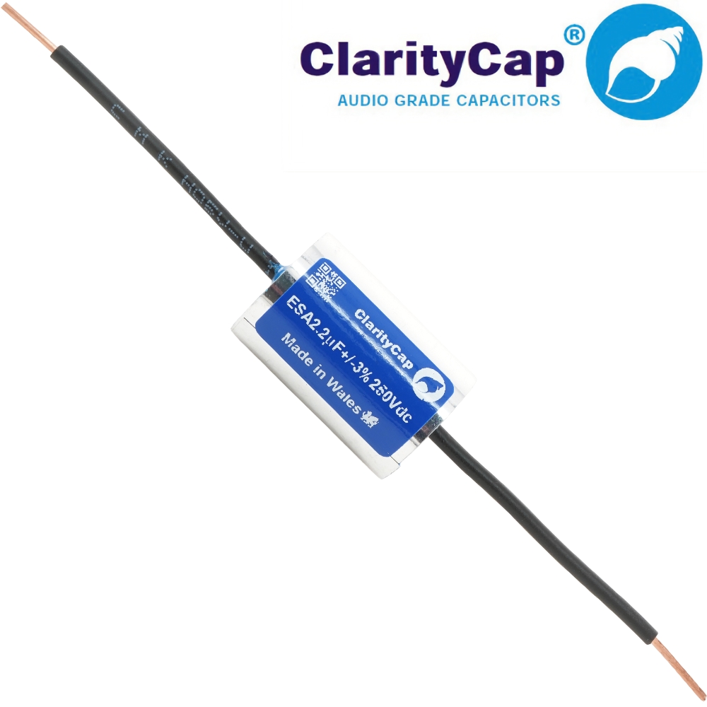 ESA 2U2H250V: 2.2uF 250Vdc Claritycap ESA Range Polypropylene Capacitor