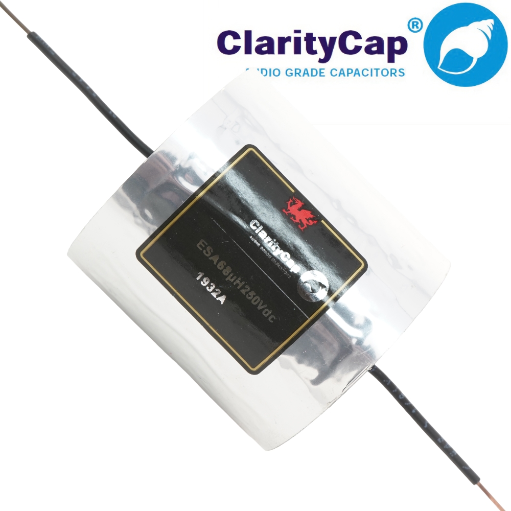 ESA 68UH250V: 68uF 250Vdc Claritycap ESA Range Polypropylene Capacitor