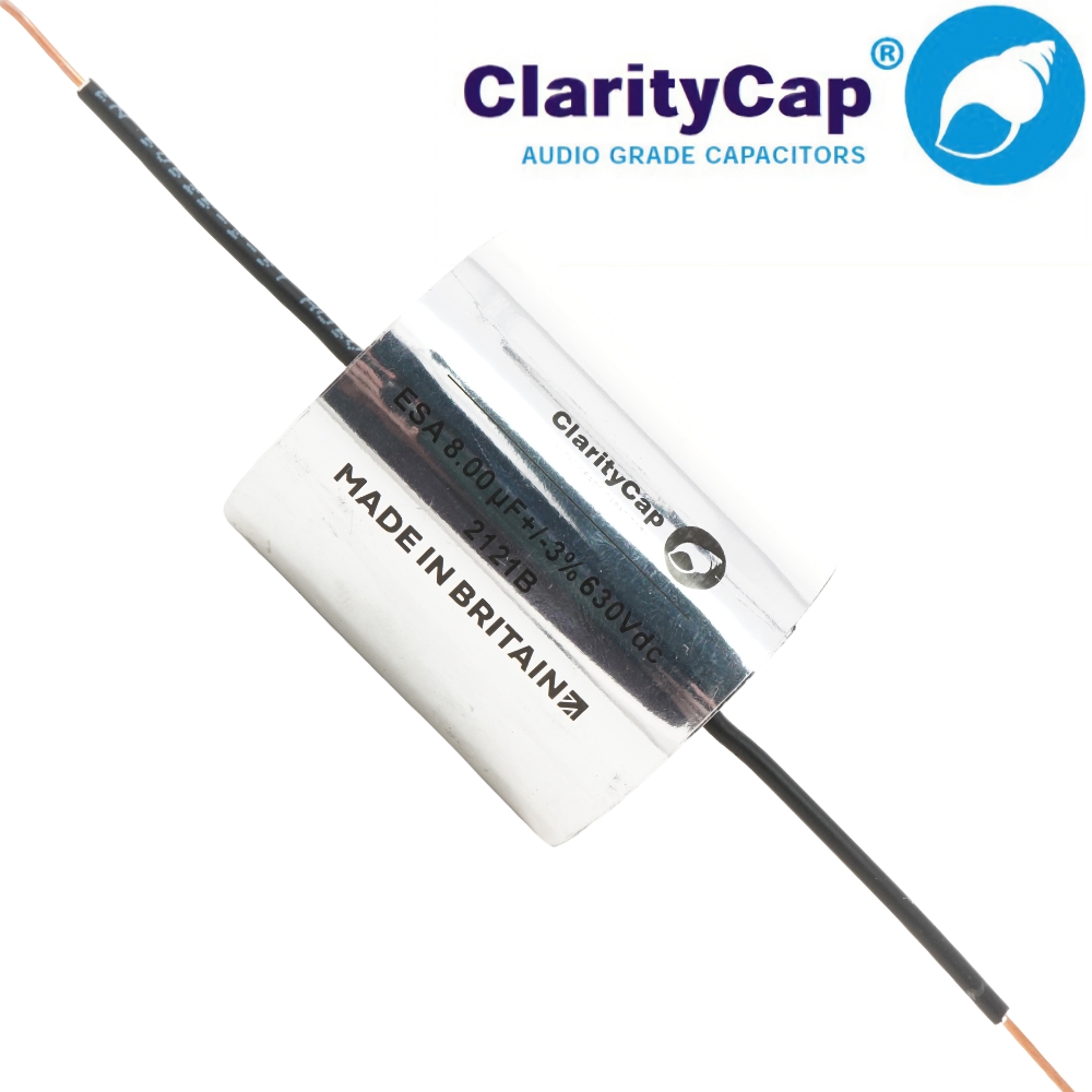 ESA 8UH630V: 8uF 630Vdc Claritycap ESA Range Polypropylene Capacitor