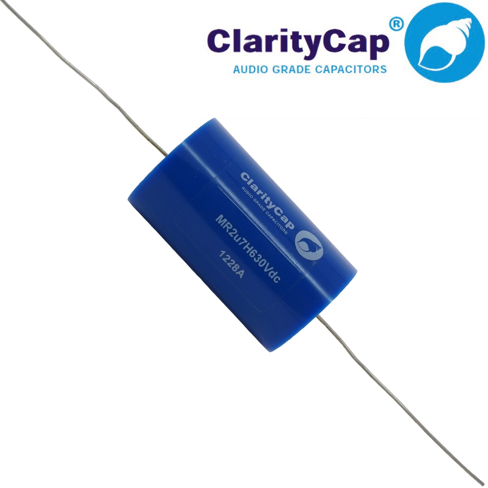 MR 2U7H630V: 2.7uF 630Vdc ClarityCap MR Range Polypropylene Capacitor