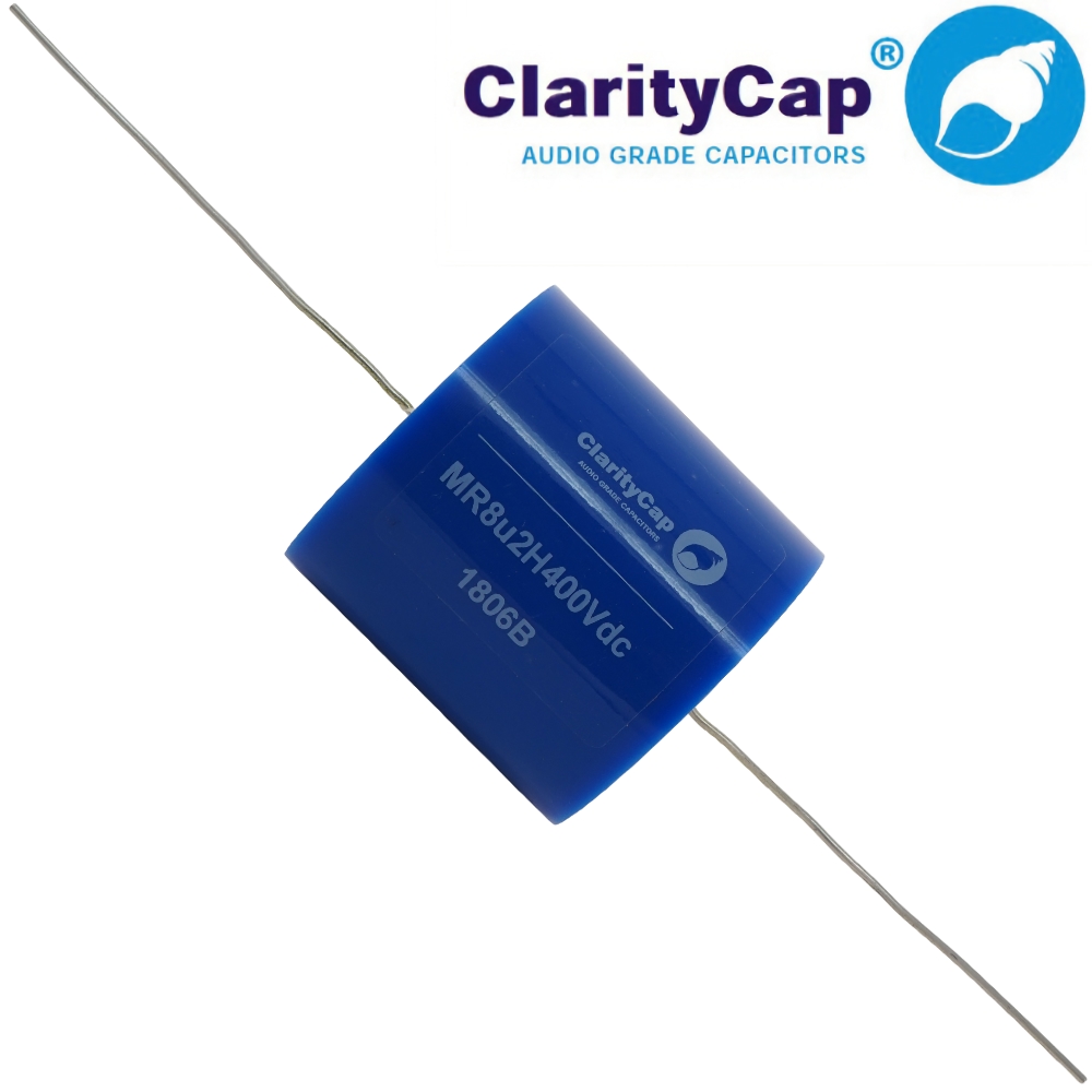 MR 8U2H400V: 8.2uF 400Vdc ClarityCap MR Range Polypropylene Capacitor