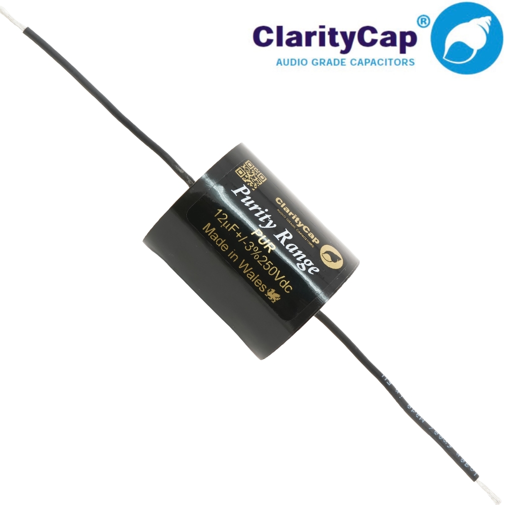 PUR 12UH250V: 12uF 250Vdc ClarityCap PUR Range Capacitor