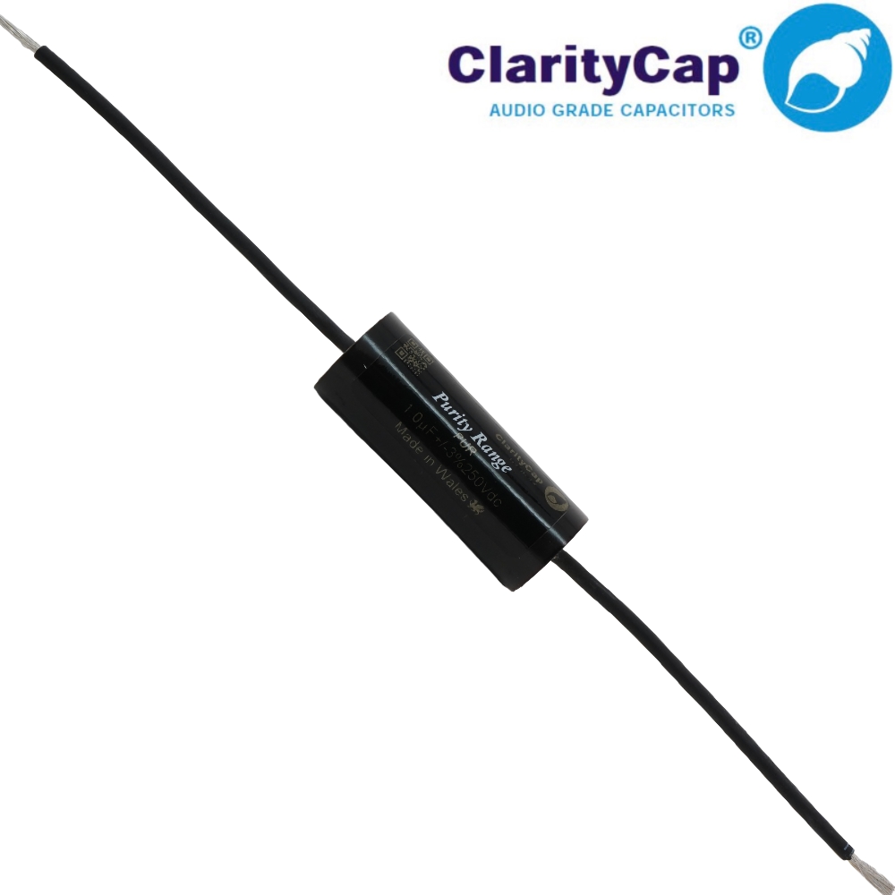 PUR 1UH250V: 1uF 250Vdc ClarityCap PUR Range Capacitor