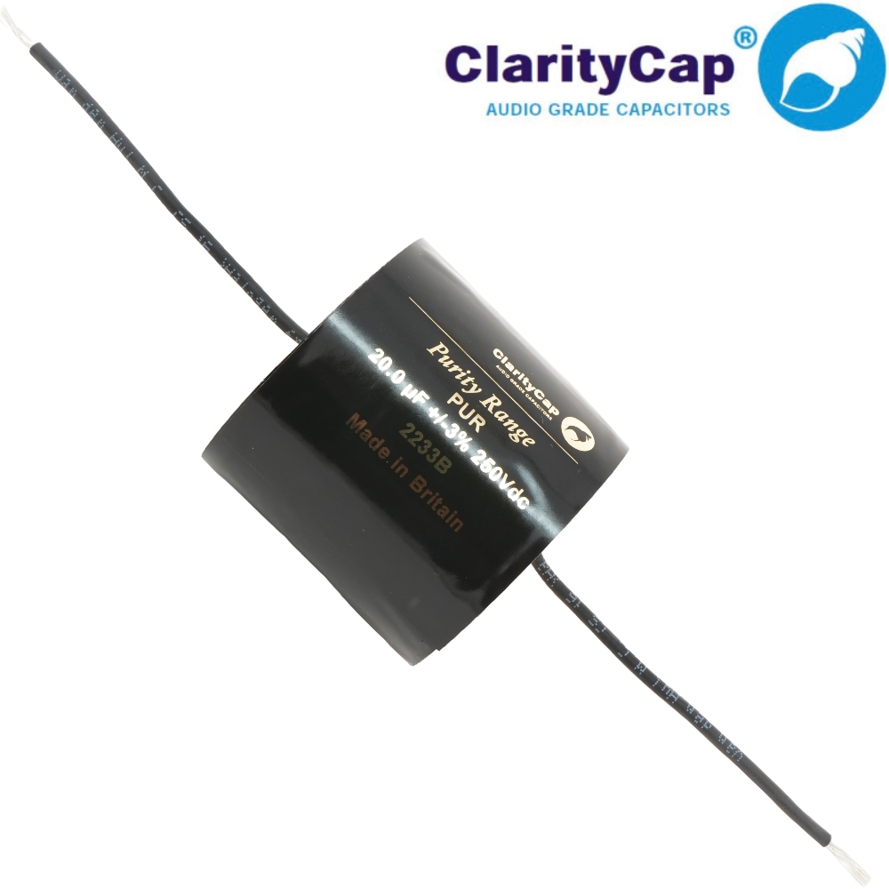 PUR 20UH250V: 20uF 250Vdc ClarityCap PUR Range Capacitor